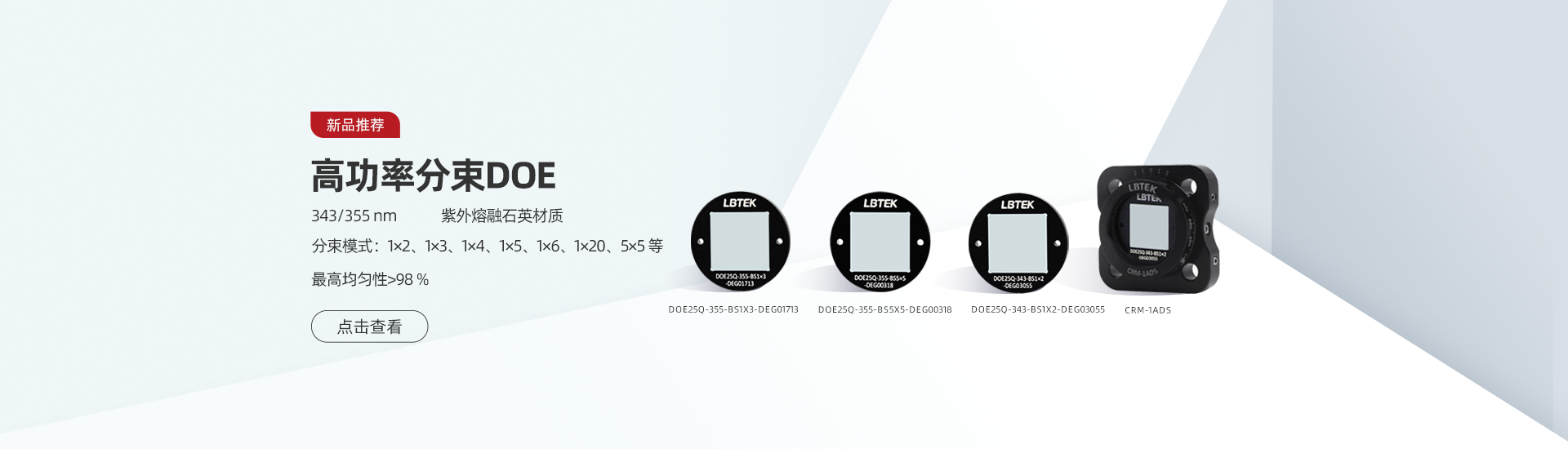 高功率分束DOE
