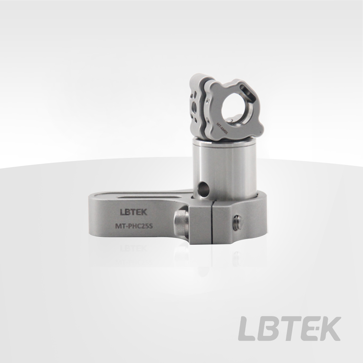 0.5-inch Stainless Steel Mirror Mounts, 2 Adjusters, without Knobs