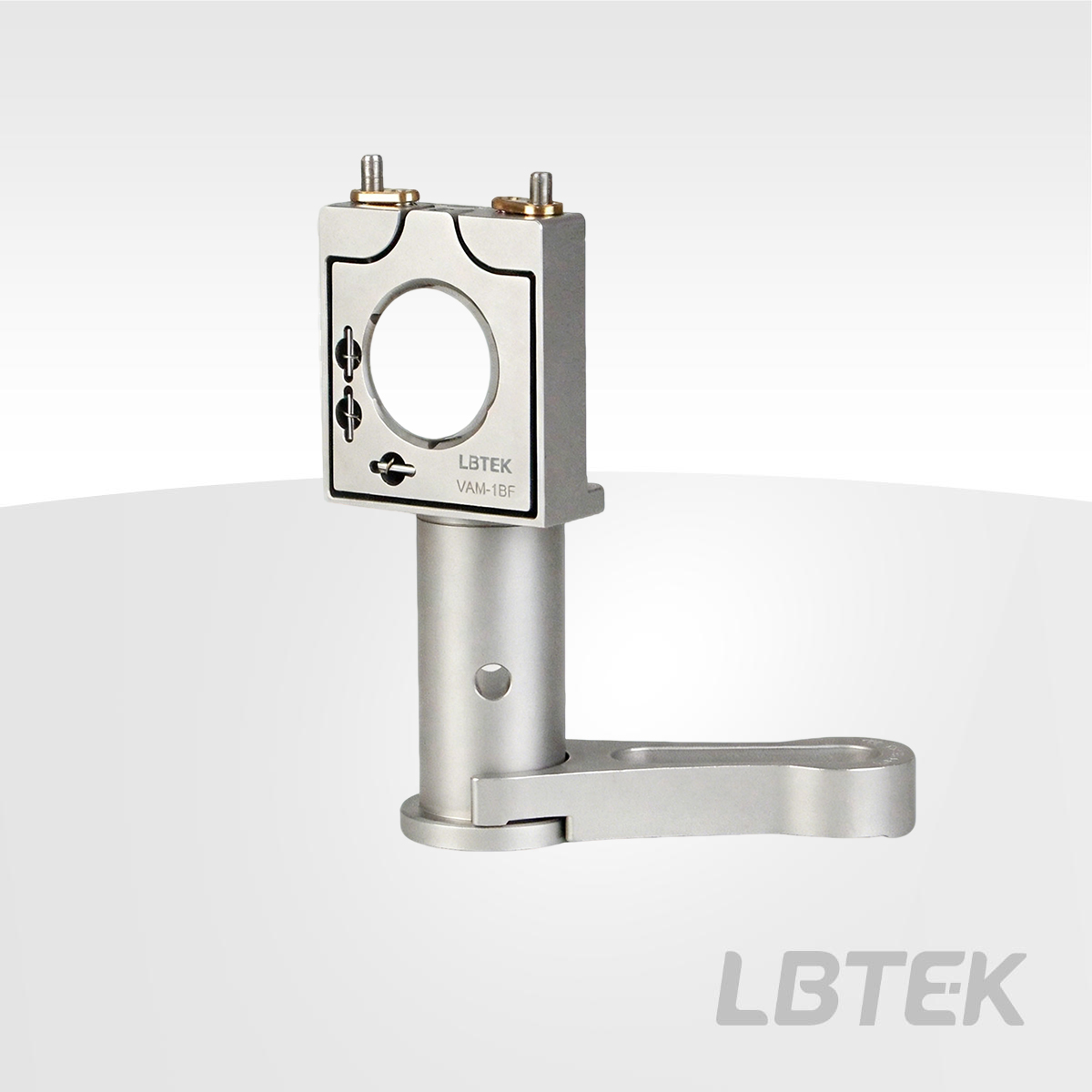 Ø25.4 mm Stainless Steel Vertical Adjustment Mirror Mounts, Multiple Securing Options for Optical Components